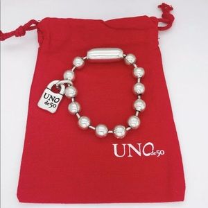 UNO de 50 snowflake bracelet